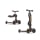 Hulajnoga dla dzieci Scoot & Ride Highwaykick 1 Jeździk i hulajnoga 2w1 Black & Gold LE
